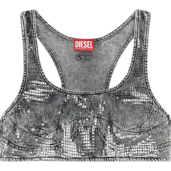 Diesel dámský top bez rukávů Diesel šedá 3456801