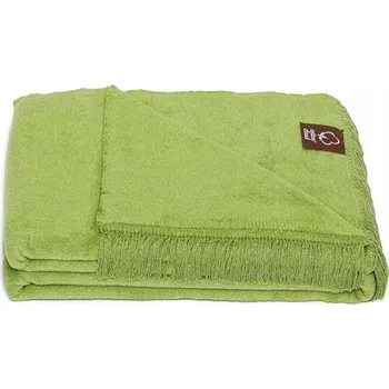 Prostěradlo Bavlněná deka Cotton Cloud bavlna 150 cm x 200 cm zelená