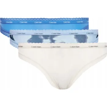 Dámské spodní prádlo CALVIN KLEIN KALHOTKY 3-PACK BIKINI XS