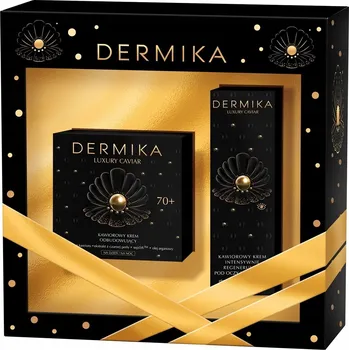 Kosmetická sada Dermika dárková sada Luxury Caviar 70+ krém den/noc + oční krém