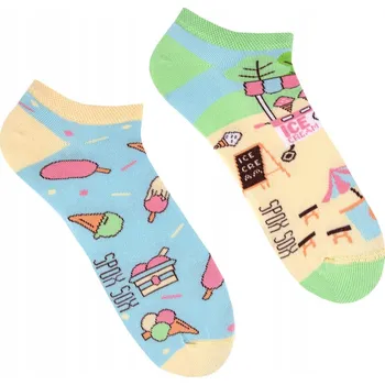 Pánské ponožky Kotníkové Ponožky Zmrzlina - Spox Sox - vel. 40-43