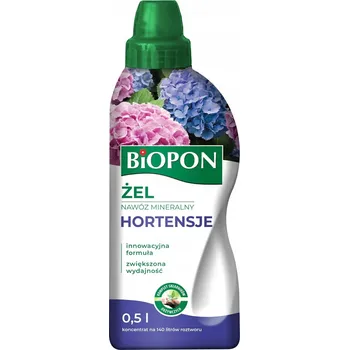 Hnojivo BiOPON GEL minerální hnojivo pro HORTENZIE 0,5L