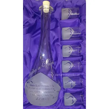 Souprava šperků Svatební souprava 6+1 Silvia