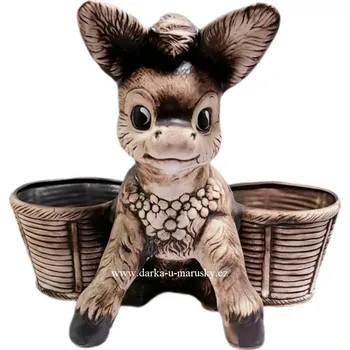 Stojan na květiny Oslík Iáček na květiny