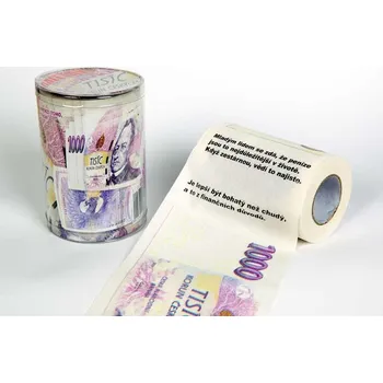 Toaletní papíry Toaletní papír - TISÍCOVKA
