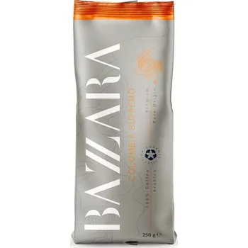 Káva Káva zrnková Arabica Bazzara ESPRESSO COLOMBIA SUPREMO 250 g