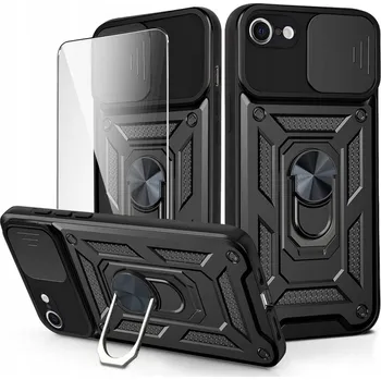 Pouzdro na mobilní telefon Zadní Kryt Erbord pro Apple iPhone 16e, černý