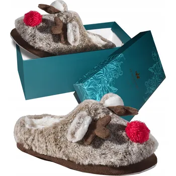 Dámské pantofle SORBETTO dámské pantofle sob PREMIUM ALABASTER hnědé 36-37