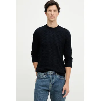 Dámský svetr Svetr s příměsí vlny Armani Exchange XM001560.AF11982 námořnická modř 59X, vel. S