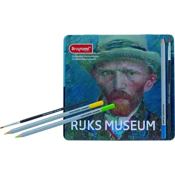 Pastelka Akvarelové barevné tužky Bruynzeel z limitované edice Van Gogh / 24 ks