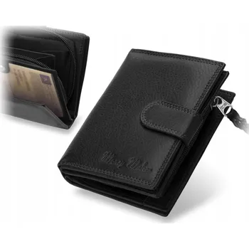 Peněženka BAG STREET peněženka z pravé kůže černá - unisex