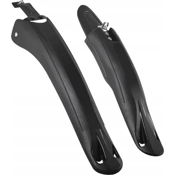 Blatník na kolo Sada blatníků Edibazzar ČERNÉ blatníky na kolo z ABS plastu