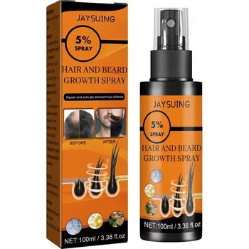 Vlasová regenerace Sérum pro růst vousů ve spreji Esenciální olej pro růst vlasů Rychlá úprava
