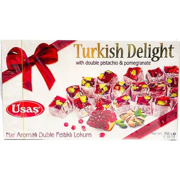 Bonbon Želé Lokum s příchutí granátového jablka USAS 350 g