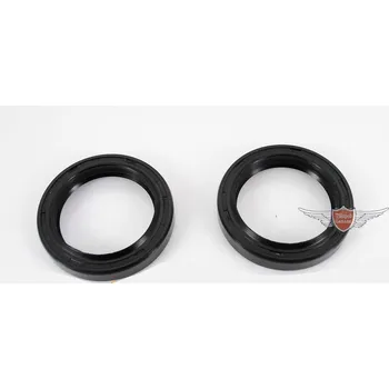 Těsnění pro motocykl Diverse / Import Sada olejových gufer přední vidlice černá pro Yamaha, DT 80 LC 2, TZ 125, SR 250 MG00026183