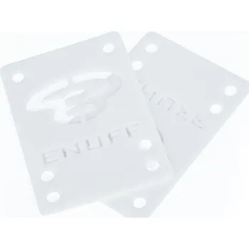 Polštář Podložky polštáře Enuff PU SHOCK PADS bílé 2ks