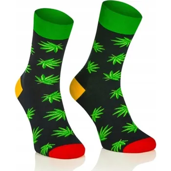 Pánské ponožky Intenso Barevné bavlněné Ponožky POLSKÝ výrobek 44-46