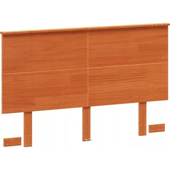 VidaXL Čelo, voskovaná hnědá, 135 cm,