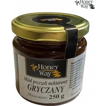 Pohankový med včelí přírodní nektarový sklenice 250g