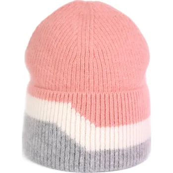 Čepice Szaleo Zimní čepice beanie růžová, univerzální velikost