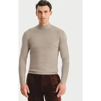 Podprsenka Základní pánský pologolf v béžové barvě Pako Lorente vel L