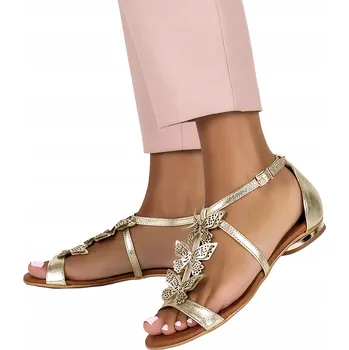 Dámské sandále Casu dámské sandály 3120 s plochým podpatkem, velikost 41