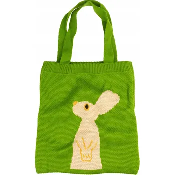 Little Angel taška na dokumenty Pletenina se zvířecím motivem