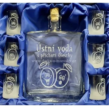 Ústní voda Pískovaná souprava CUBE 6+1 - Ústní voda