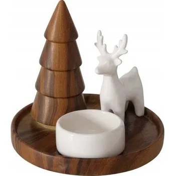 Svícen Dřevěný svícen Boltze 12 cm