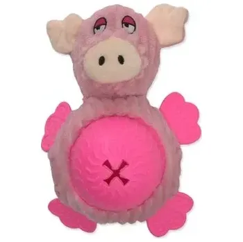 Hračka pro psa Hračka Have a Pet Snacky prase, plyšová růžová 21cm