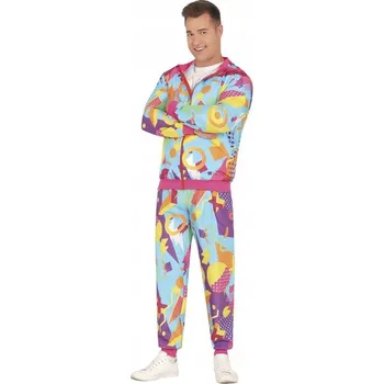 Karnevalový kostým Tepláková KOSTÝM ve stylu 80. TEPLÁKOVKA retro, velká velikost