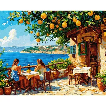 Obraz Malování podle čísel iPicasso 40x50 cm na rámu