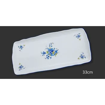 Podnos - štrúdlák - 33 cm pomněnky