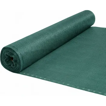 zahradní zástěna GTEX Stínící tkanina na plot – rašlový úplet 100 %, 200 g/m², 180 cm × 50 m, zelená