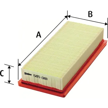 Vzduchový filtr Vzduchový filtr VALEO 585081