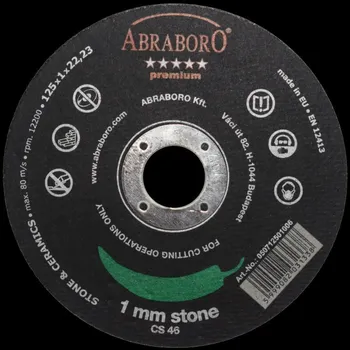 Brusný kotouč Řezný kotouč PREMIUM na kámen průměr: 115x1.0x22