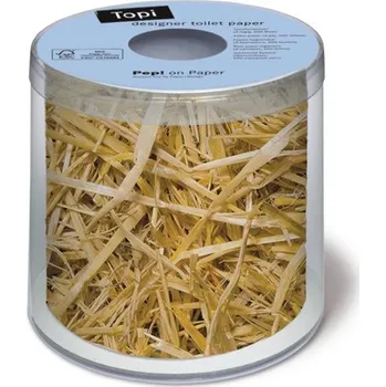 Toaletní papíry Toaletní papír s potiskem - Sláma - 200 útržků