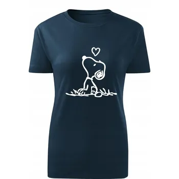 Tričko T-shirt dámské D627 TRIATHLON TO MIŁOŚĆ tmavě modrá vel 3XL