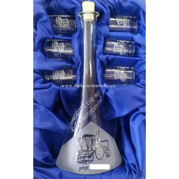 Pískovaná sada 6+1 - Kombajn