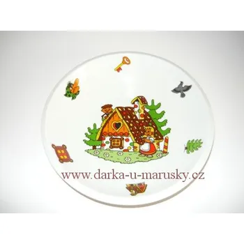 Talíř Perníková chaloupka - talíř hluboký