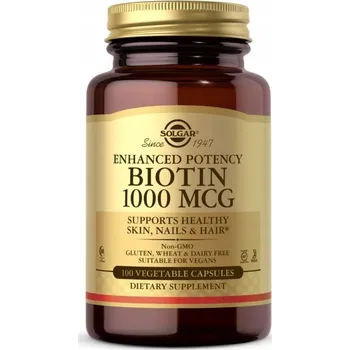 Doplněk stravy Solgar biotin 1000 mcg kapsle 100 ks