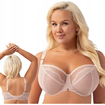 Dámské oblečení Gorsenia podprsenka nevyztužená béžová velikost 85G