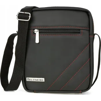 Beltimore taška na dokumenty z pravé kůže, bez vzoru