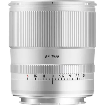 Objektiv TTArtisan APS-C AF75mm F2 L Silver