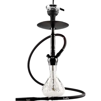 Čistič dýmky Vodní dýmka 54 cm, Aladin Alux M5 černá