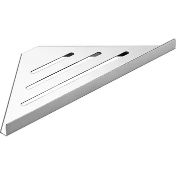 Drátěná police CERANO - Nástěnná koupelnová polička Alto - chrom - 30x19 cm