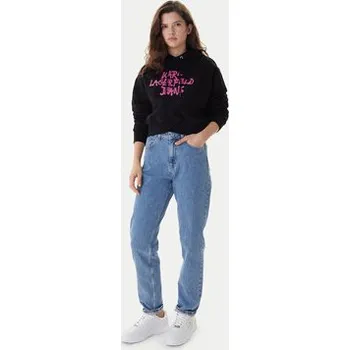 Dámské džíny Karl Lagerfeld Jeans Jeansy B1W10076 Modrá Mom Fit 32_32