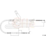 Tazne lanko, parkovaci brzda, 17.1288