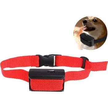 Obojek pro psa TopTechnology Automatický trenér psů s elektrickým obojkem Pet Bark Stopper (Červený)