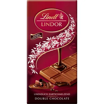 Cukrovinka LINDT Lindor DOUBLE čokoláda 100g